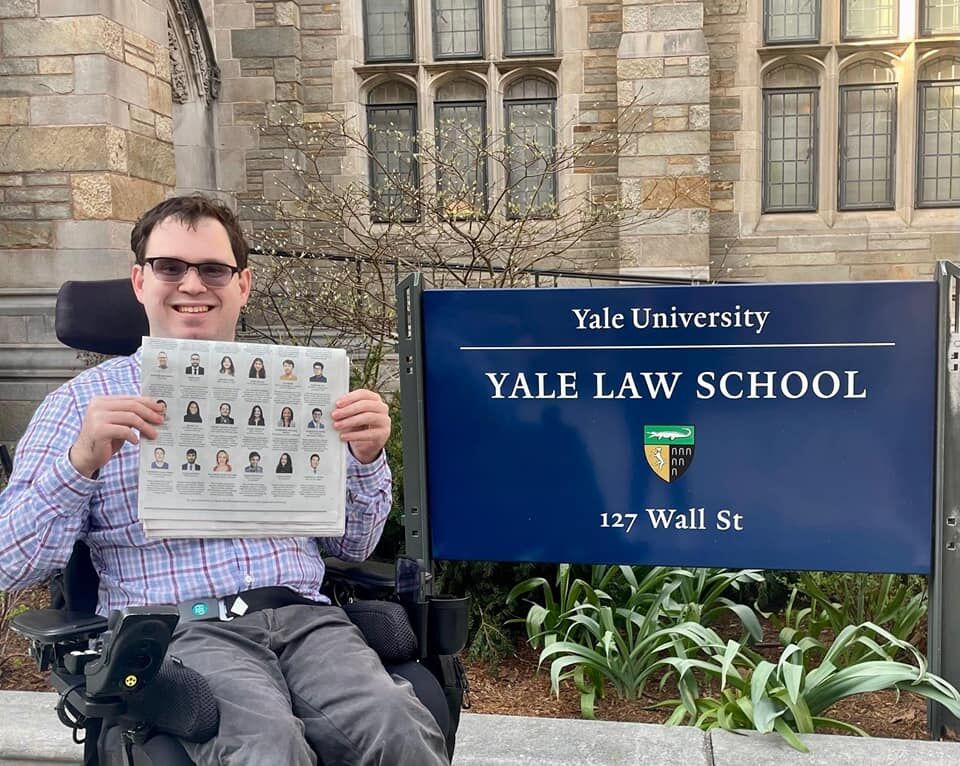 Edward Friedman Holds New York Times Advertisement Announcement at Yale Law School