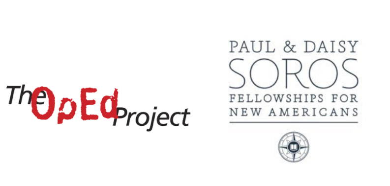 The OpEd Project and The PD Soros Logos